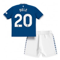 Camisa de time de futebol Everton Dele Alli #20 Replicas 1º Equipamento Infantil 2023-24 Manga Curta (+ Calças curtas)